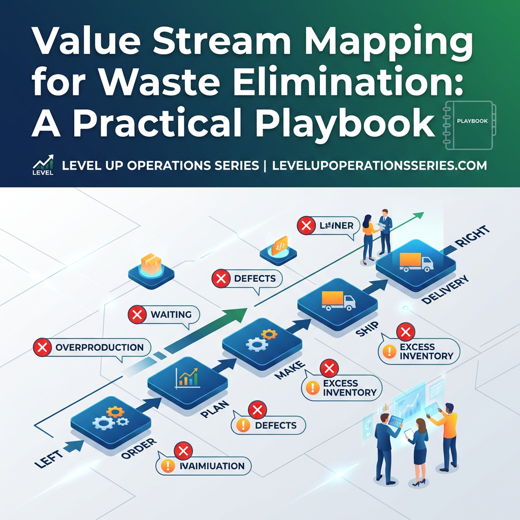 Value Stream Mapping for Waste Elimination: A Practical Playbook